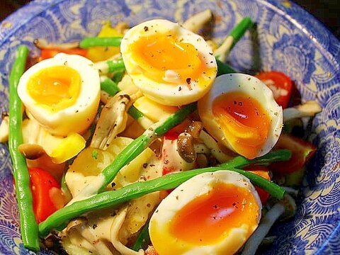 胡麻ドレッシングのポテトサラダ